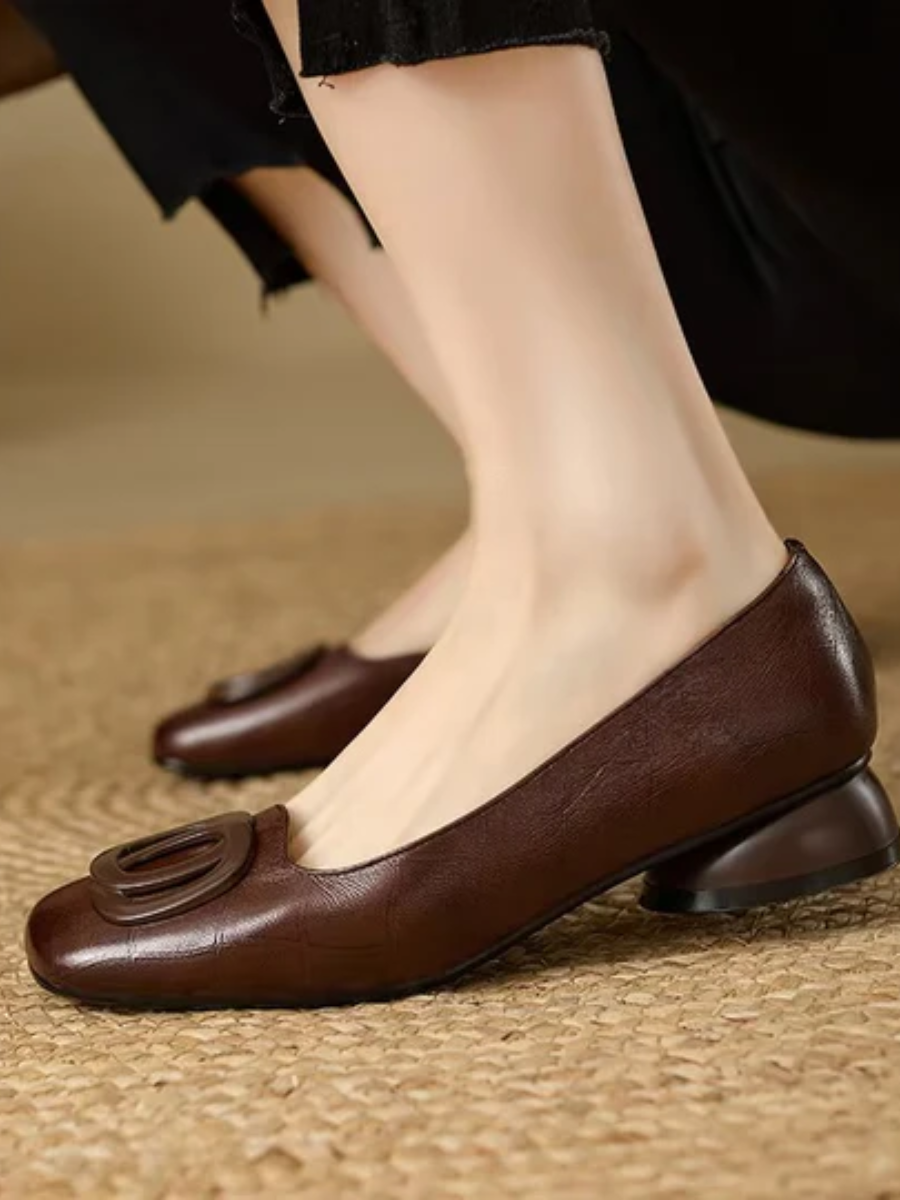 Anna™ - Leather Flats