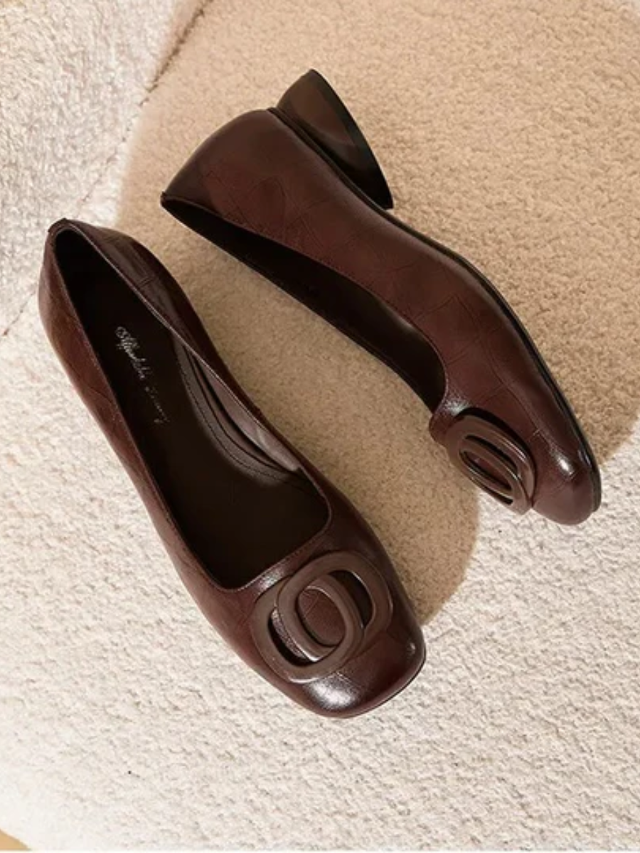 Anna™ - Leather Flats