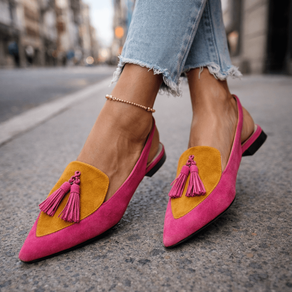 Jenny™ - Sandals with straps and tassels