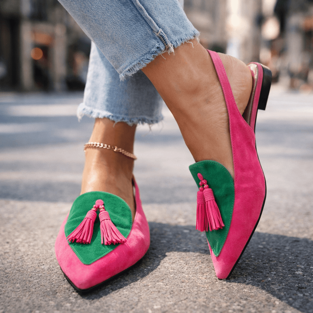 Jenny™ - Sandals with straps and tassels