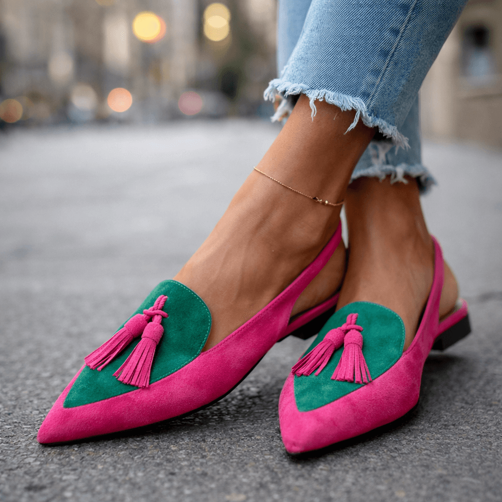 Jenny™ - Sandals with straps and tassels