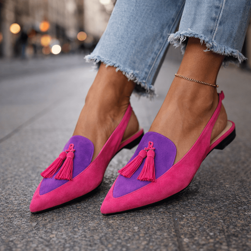 Jenny™ - Sandals with straps and tassels