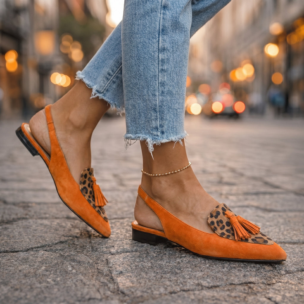 Jenny™ - Sandals with straps and tassels